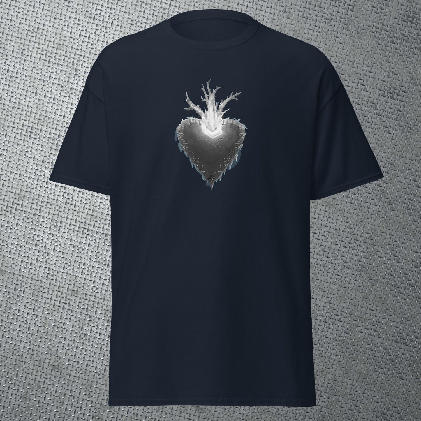 Black and White Heart Only Tee