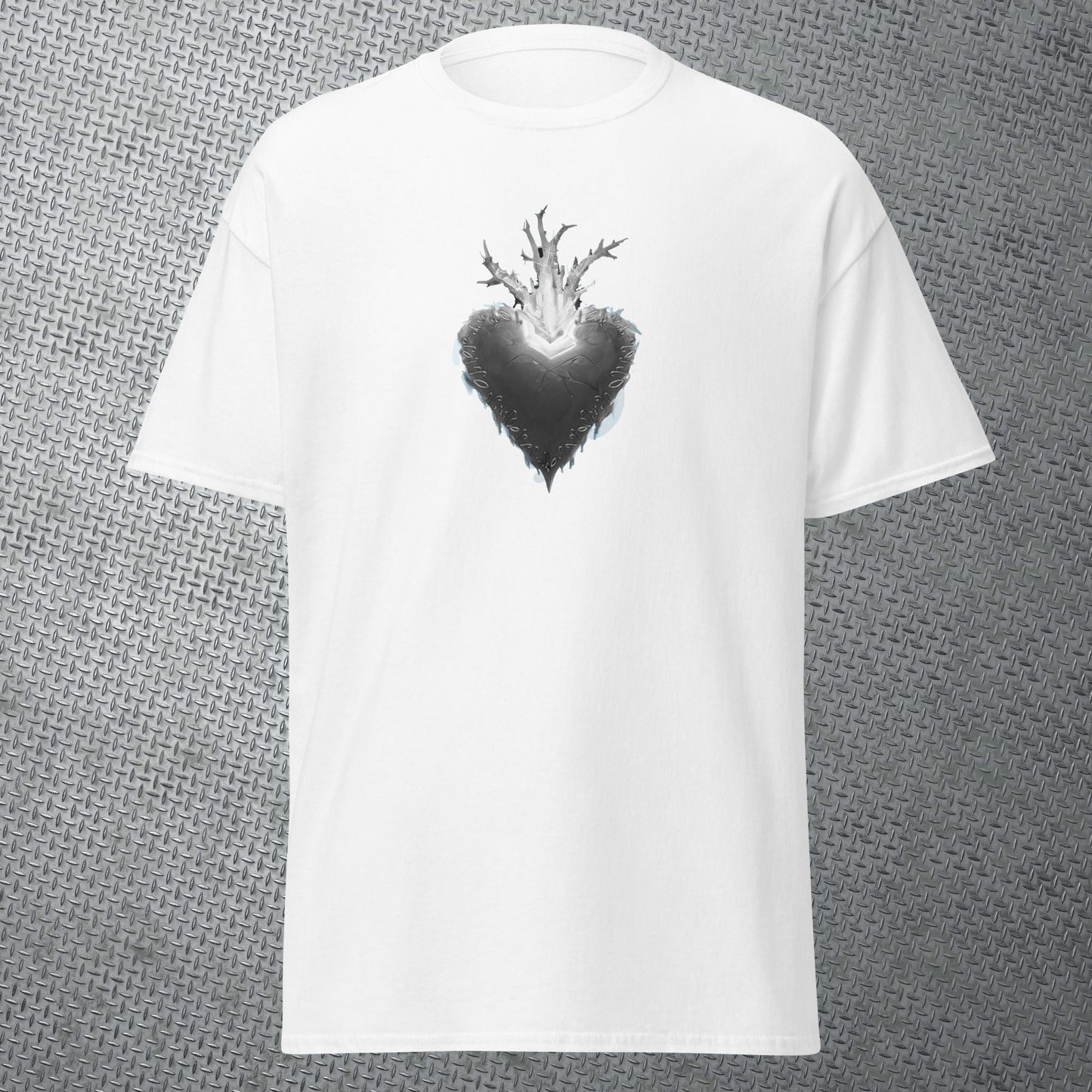 Black and White Heart Only Tee